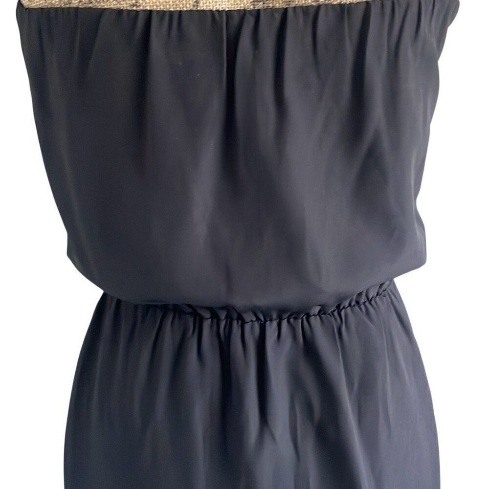 BCBGGeneration Strapless Asymmetrical High-Low Black Dress - XS - Picture 4 of 9